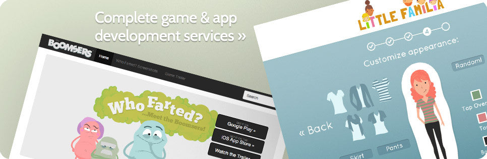 Complete game and app development services